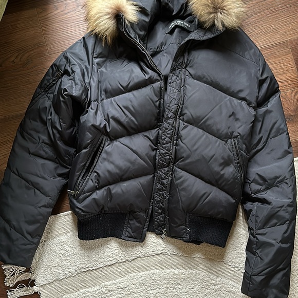 Andrew Marc New York Puffer Fur Jacket M/L - Picture 4 of 17